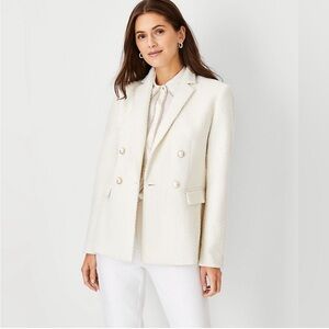 Ann Taylor tweed blazer size 2
